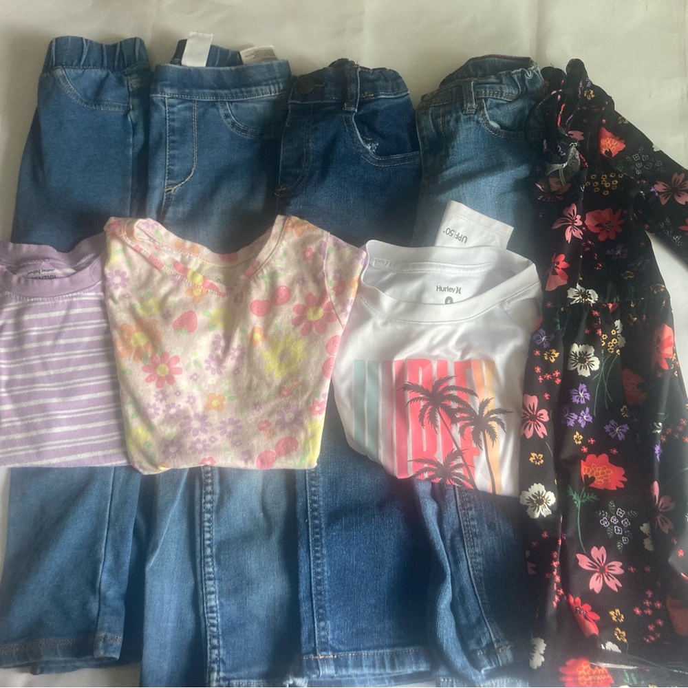 Girls 8 Piece 4T Summer Bundle